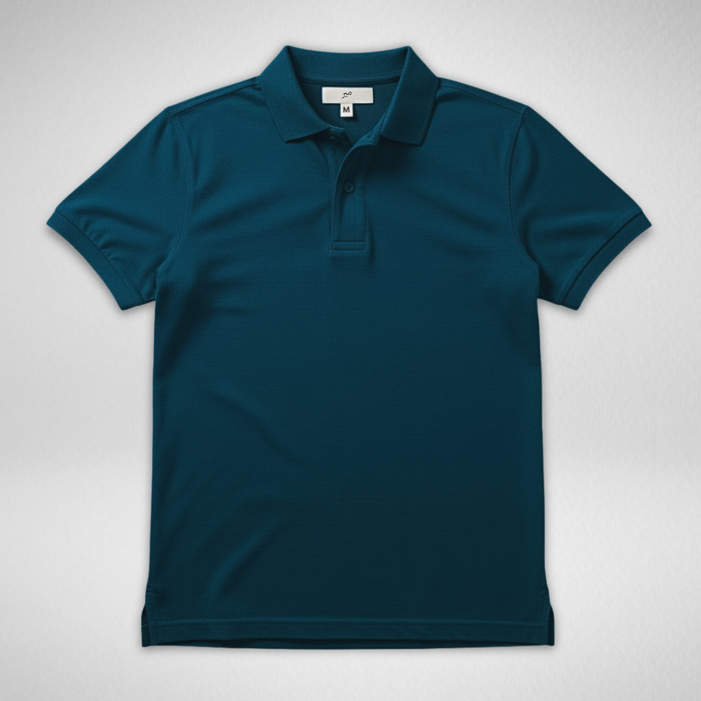 Petroleum Blue | Polo | T-Shirt (Code 4444)