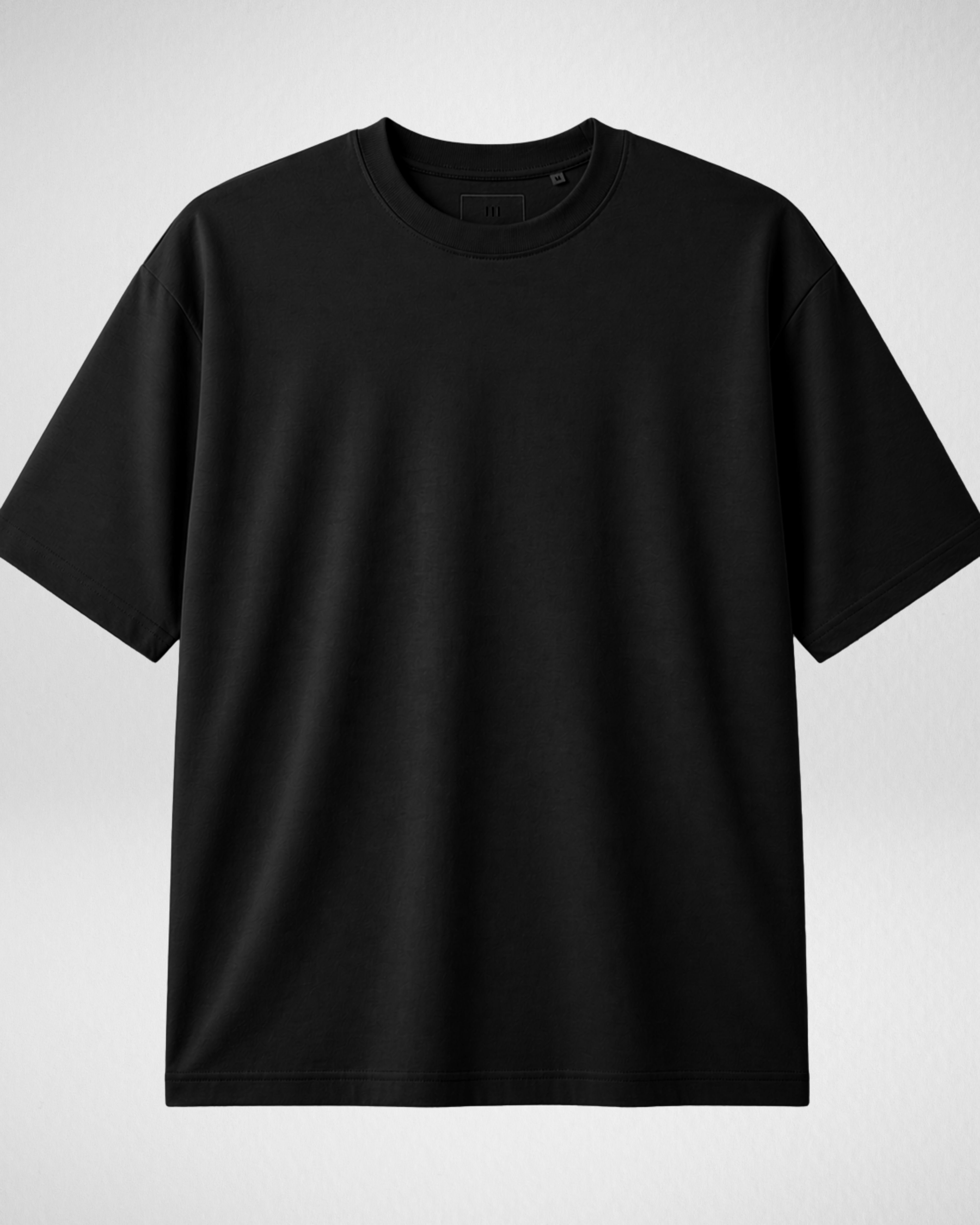 Black | Drop Shoulder T-Shirt | (Code 5383)
