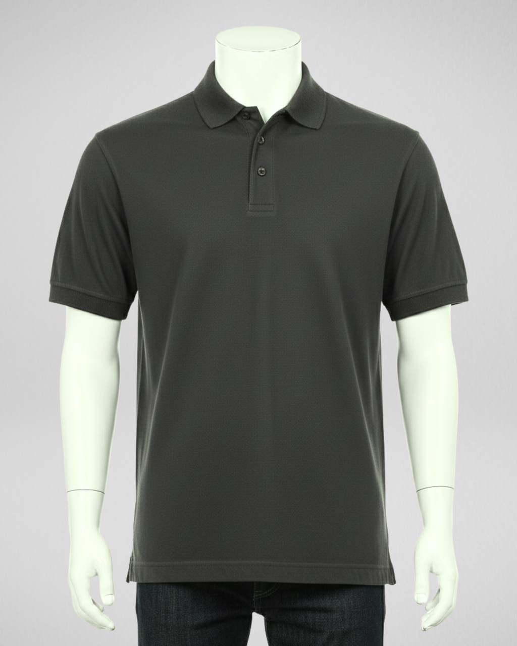 Charcoal Grey | Polo | T-Shirt (Code 3199)