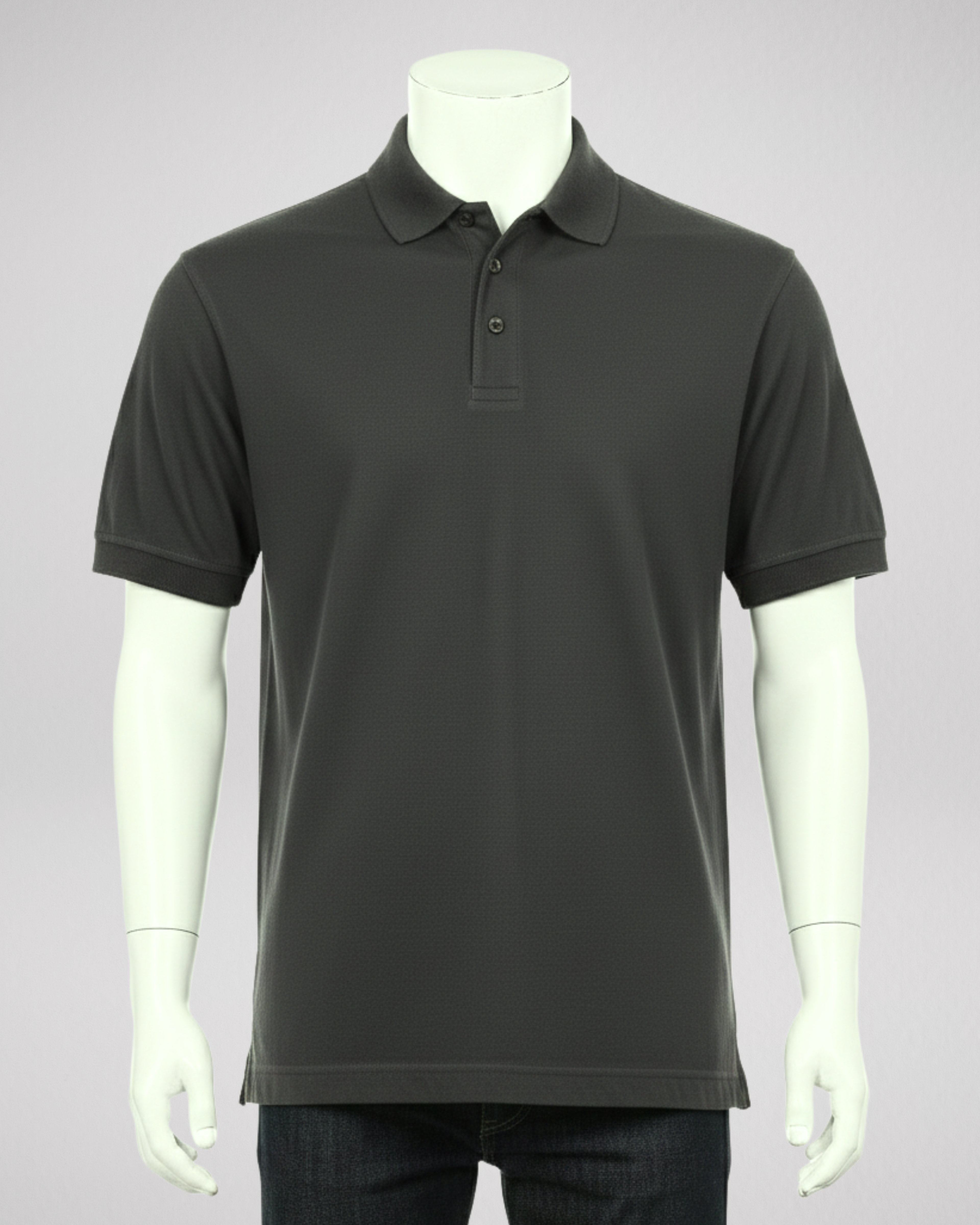 Charcoal Grey | Polo | T-Shirt (Code 3199)