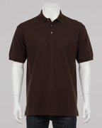 Dark Brown | Polo | T-Shirt (Code 3205)