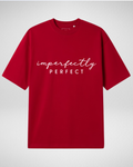 Premium | Printed Drop Shoulder | Red | (Code 5340)