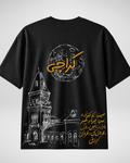 Karachi | Drop Shoulder | Black (Code 5372)