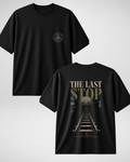 Last Stop | Drop Shoulder | Black (Code 5376)