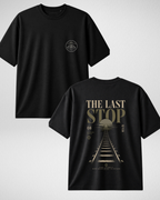 Last Stop | Drop Shoulder | Black (Code 5376)