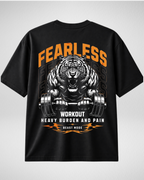 Fearless | Drop Shoulder | Black (Code 5119)
