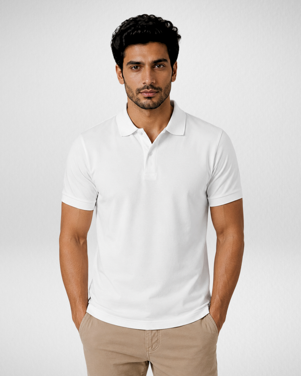White | Polo | T-Shirt (Code 3329)