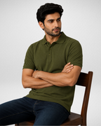 Olive | Polo | T-Shirt (Code 3200)