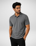Grey | Polo | T-Shirt (Code 3198)