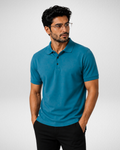 Turkish Blue | Polo | T-Shirt (Code 4445)