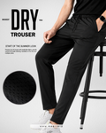 ActiveEase | Dry Fit Trouser | Black (Code 3327)