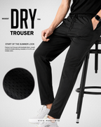 ActiveEase | Dry Fit Trouser | Black (Code 3327)