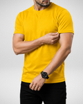 Yellow | Basic T-Shirt | (Code 4499)