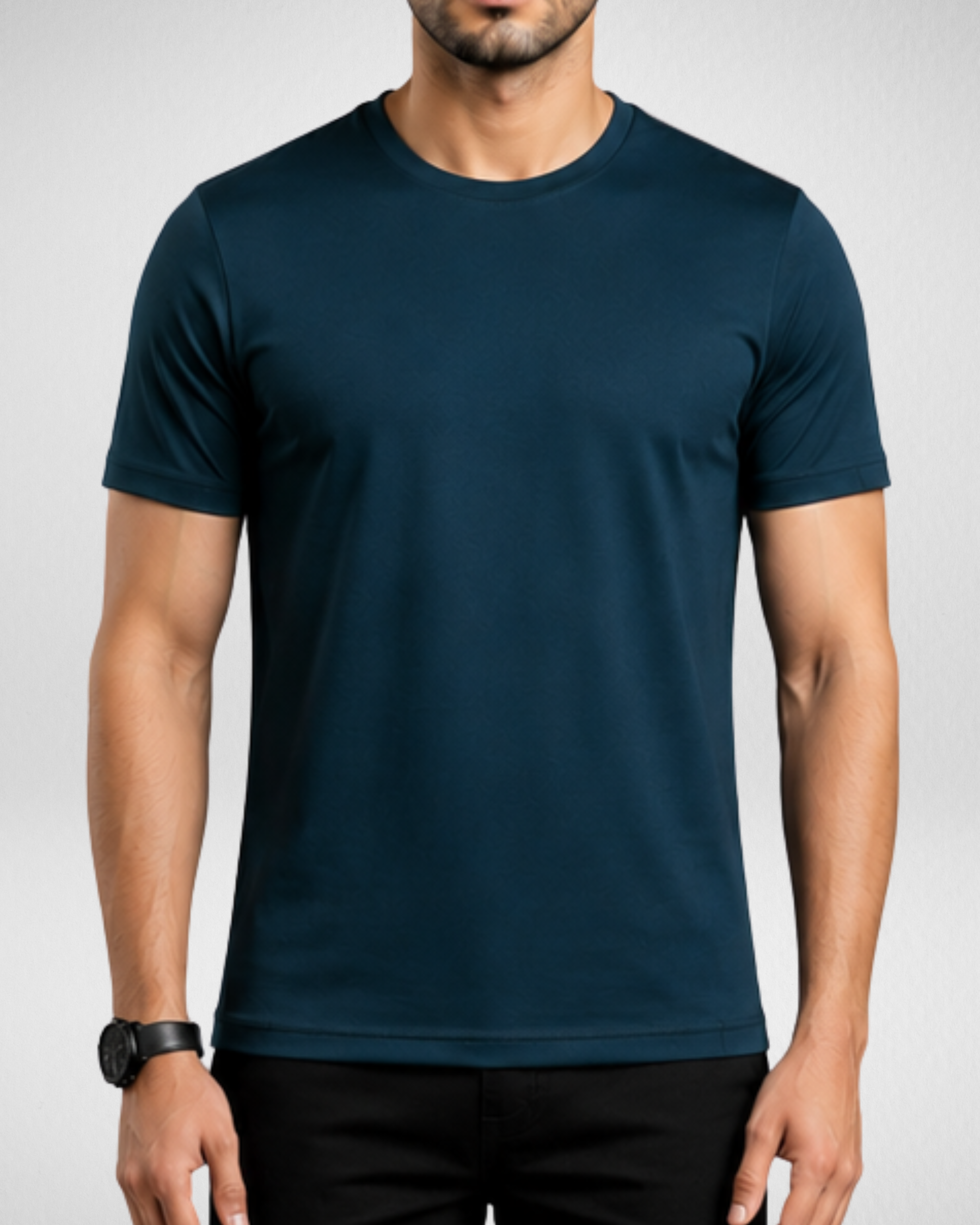Petroleum Blue | Basic T-Shirt | (Code 3259)