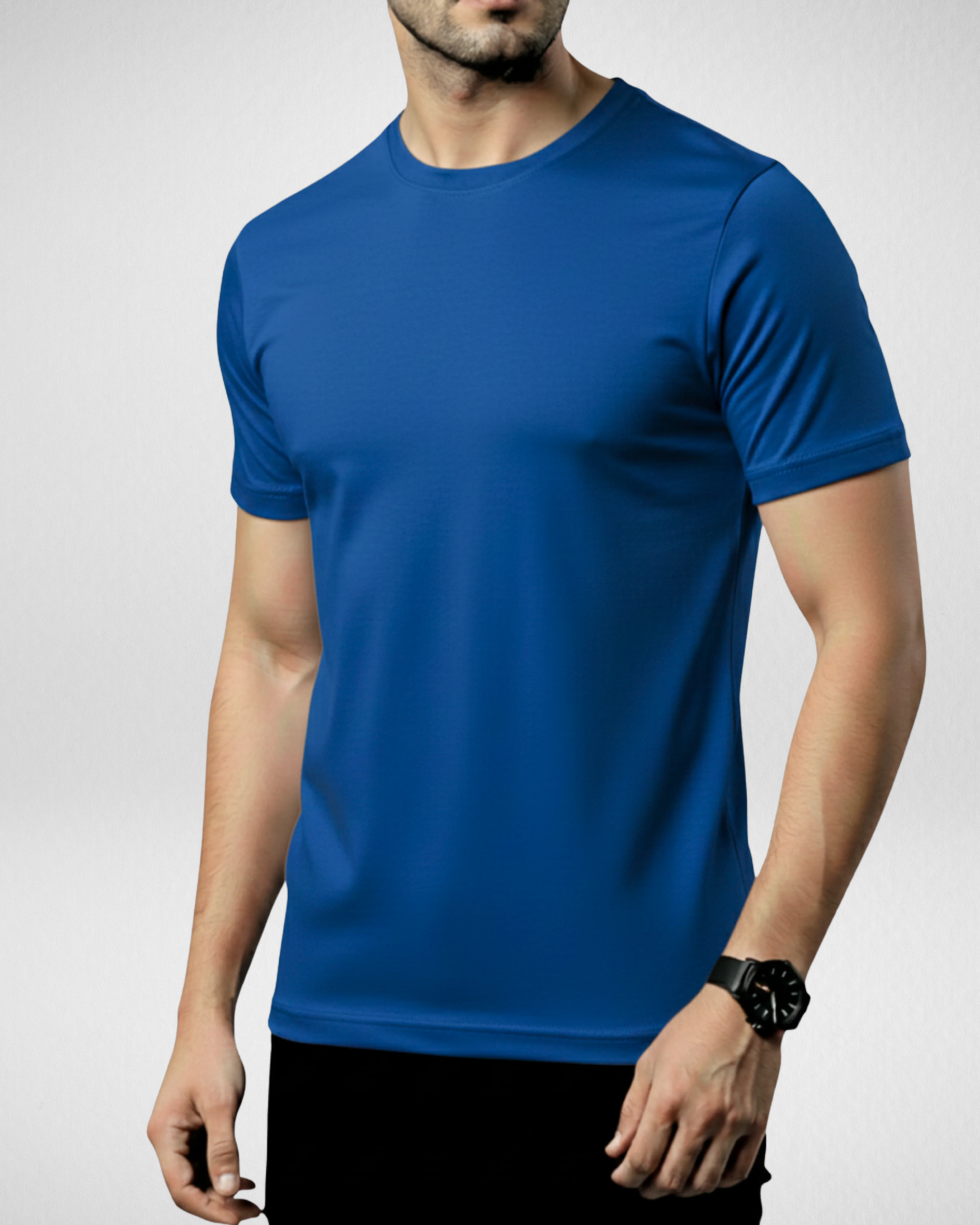 Royal Blue | Basic T-Shirt | (Code 3260)