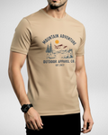 Mountain Adveneture | T-Shirt | Beige (Code 4511)