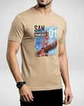 San Francisco | T-Shirt | Beige (Code 4515)