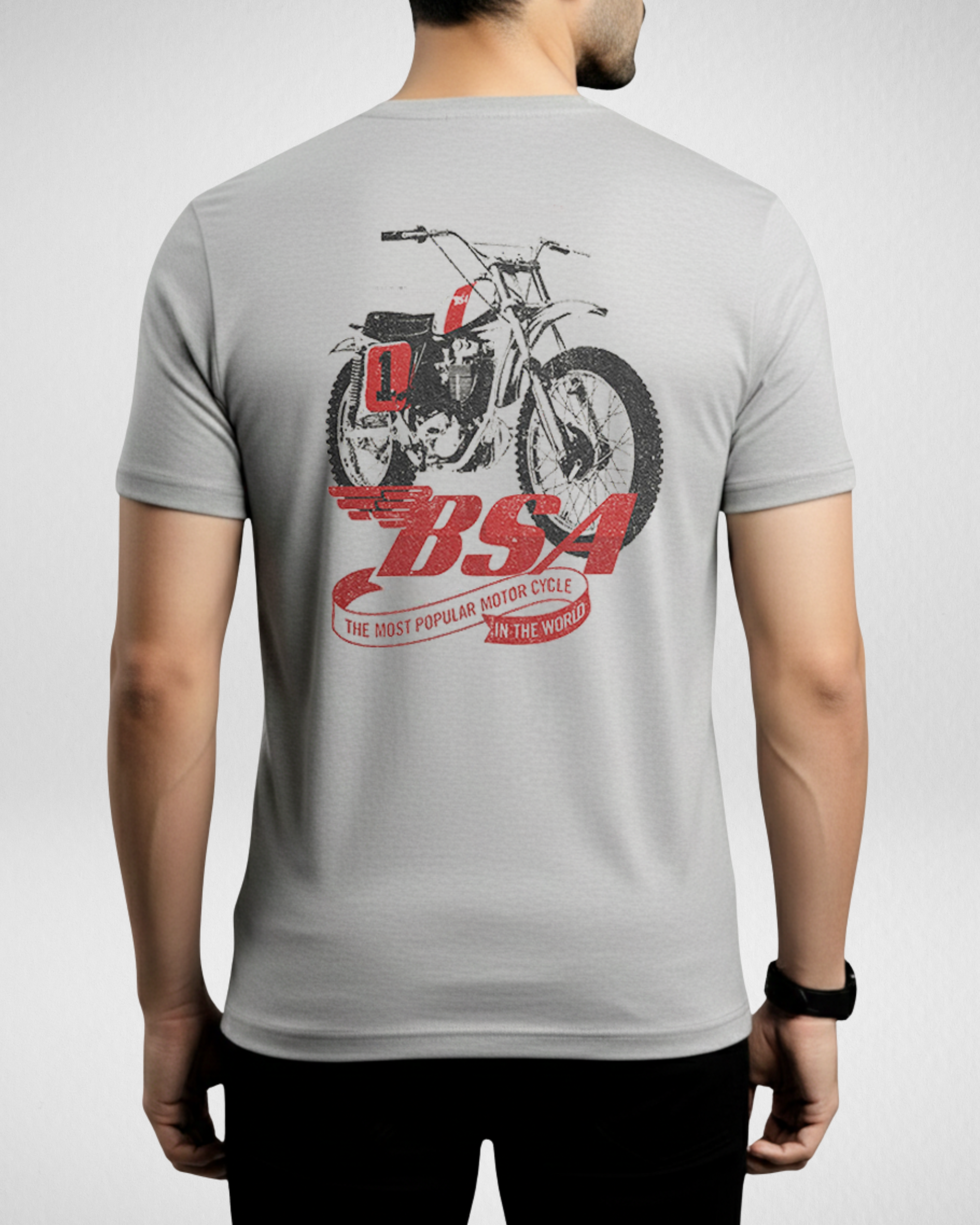 BSA | T-Shirt | Heather Grey (Code 4523)