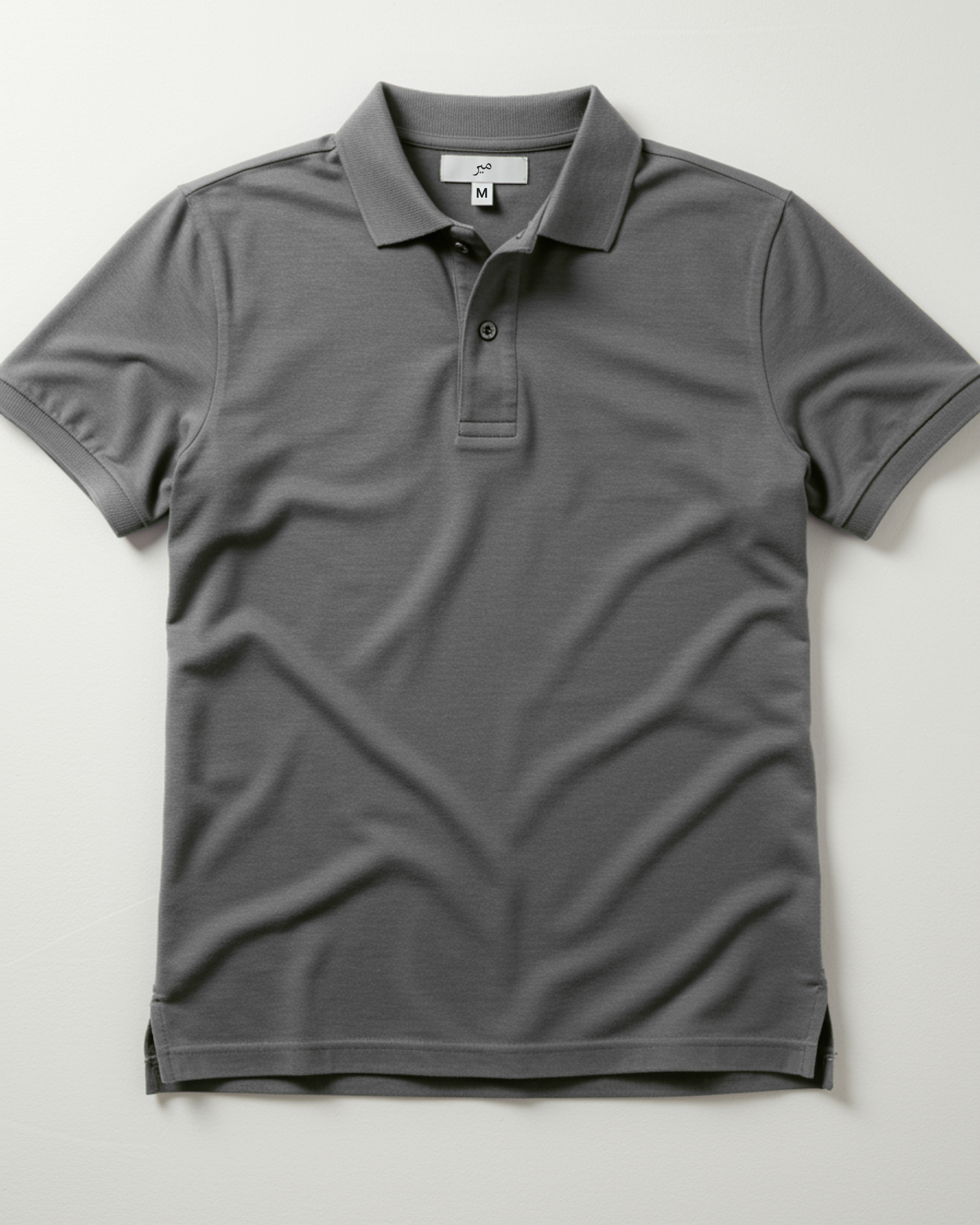 Grey | Polo | T-Shirt (Code 3198)