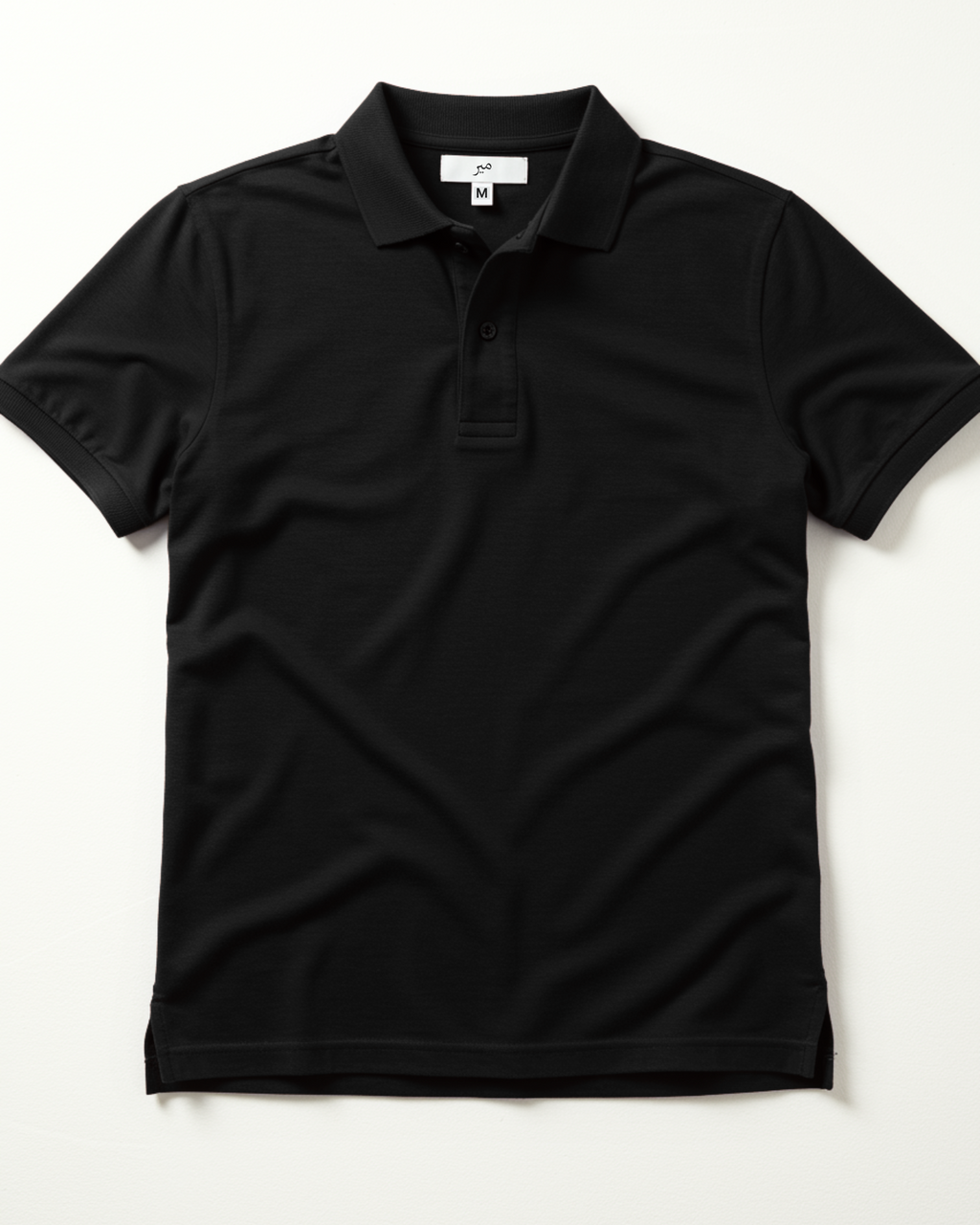 Black | Polo | T-Shirt (Code 3196)