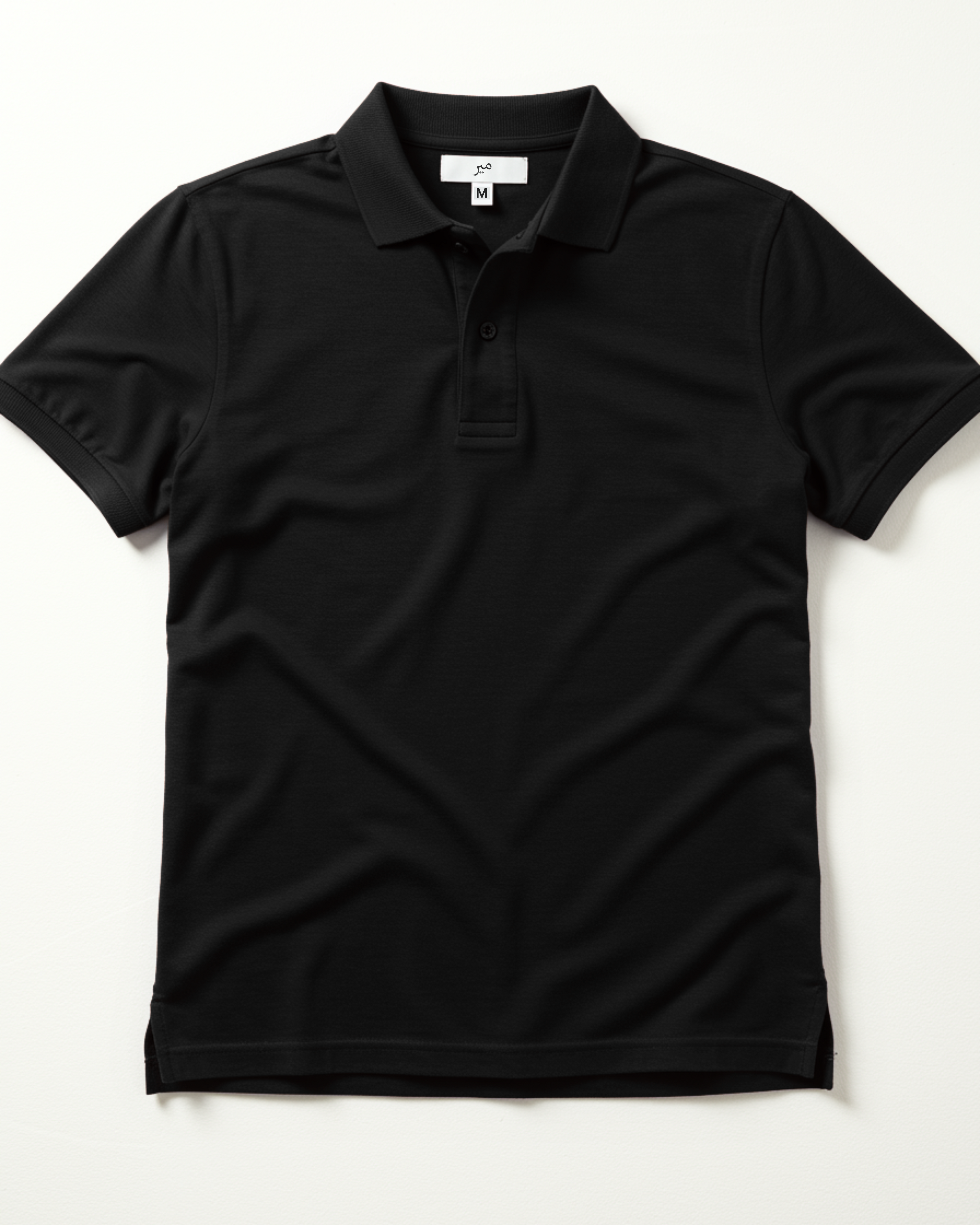 Black | Polo | T-Shirt (Code 3196)