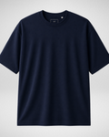 Navy Blue | Drop Shoulder T-Shirt | (Code 5390)