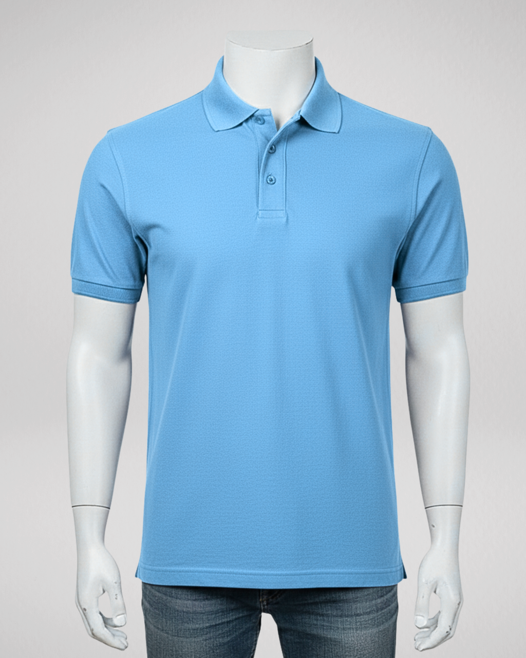 Sky Blue | Polo | T-Shirt (Code 4440)