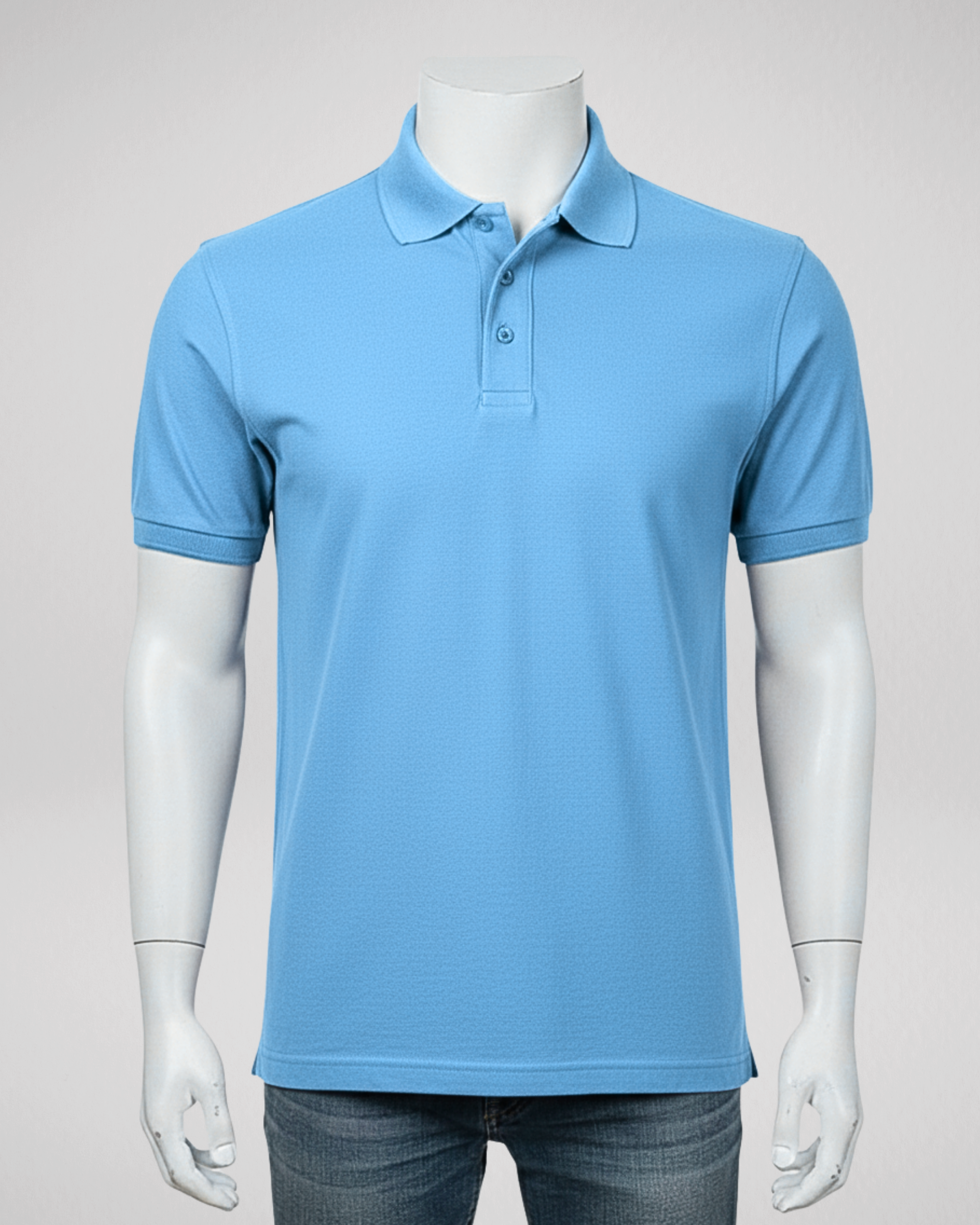 Sky Blue | Polo | T-Shirt (Code 4440)