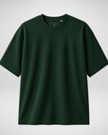 Bottle Green | Drop Shoulder T-Shirt | (Code 5396)