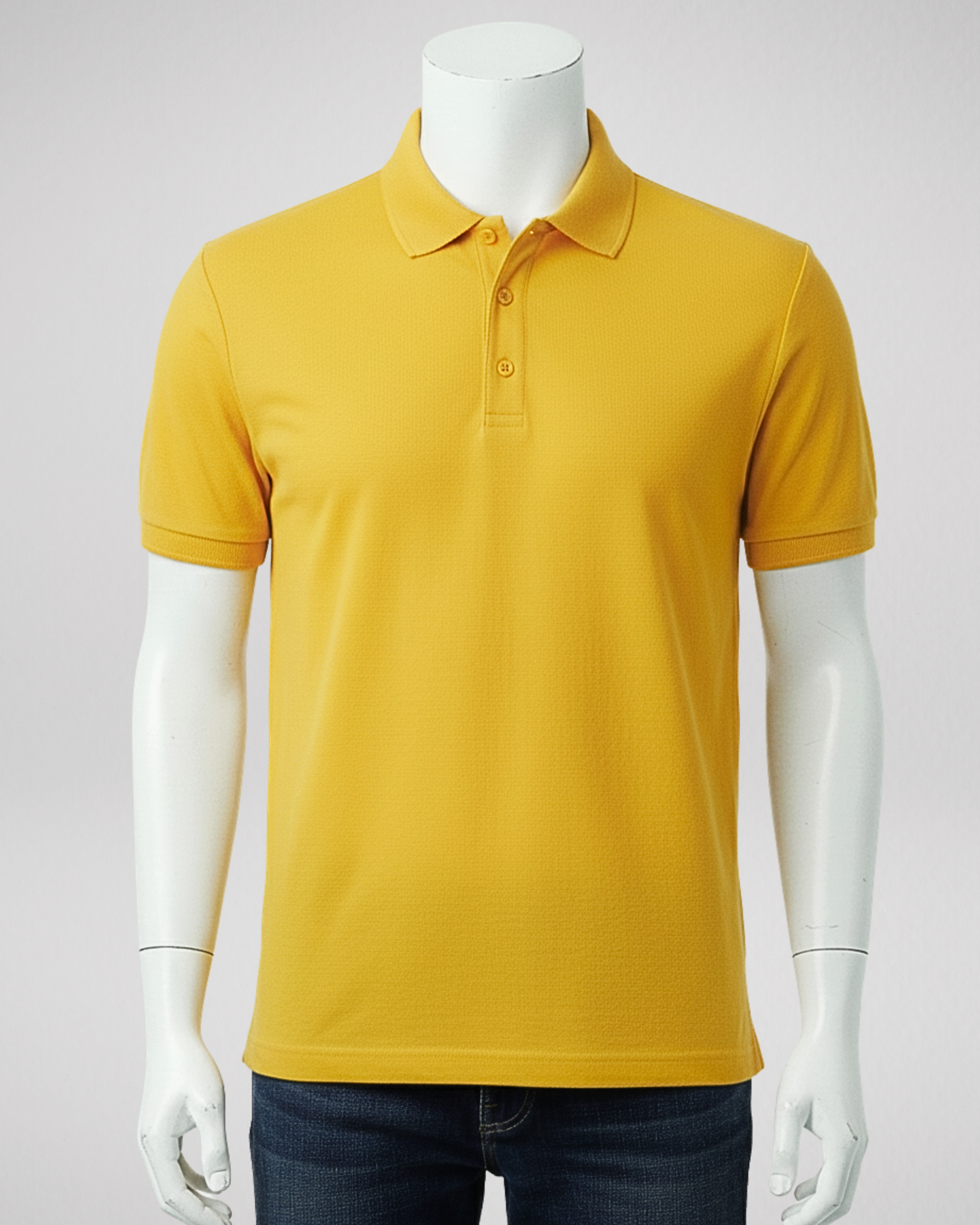 Yellow | Polo | T-Shirt (Code 4439)