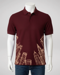 DownTown Tower | Polo | Maroon (Code 4973)