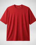 Red | Drop Shoulder T-Shirt | (Code 5386)
