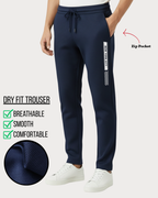 New York City| Dry Fit Trouser | Navy Blue (Code 4586)