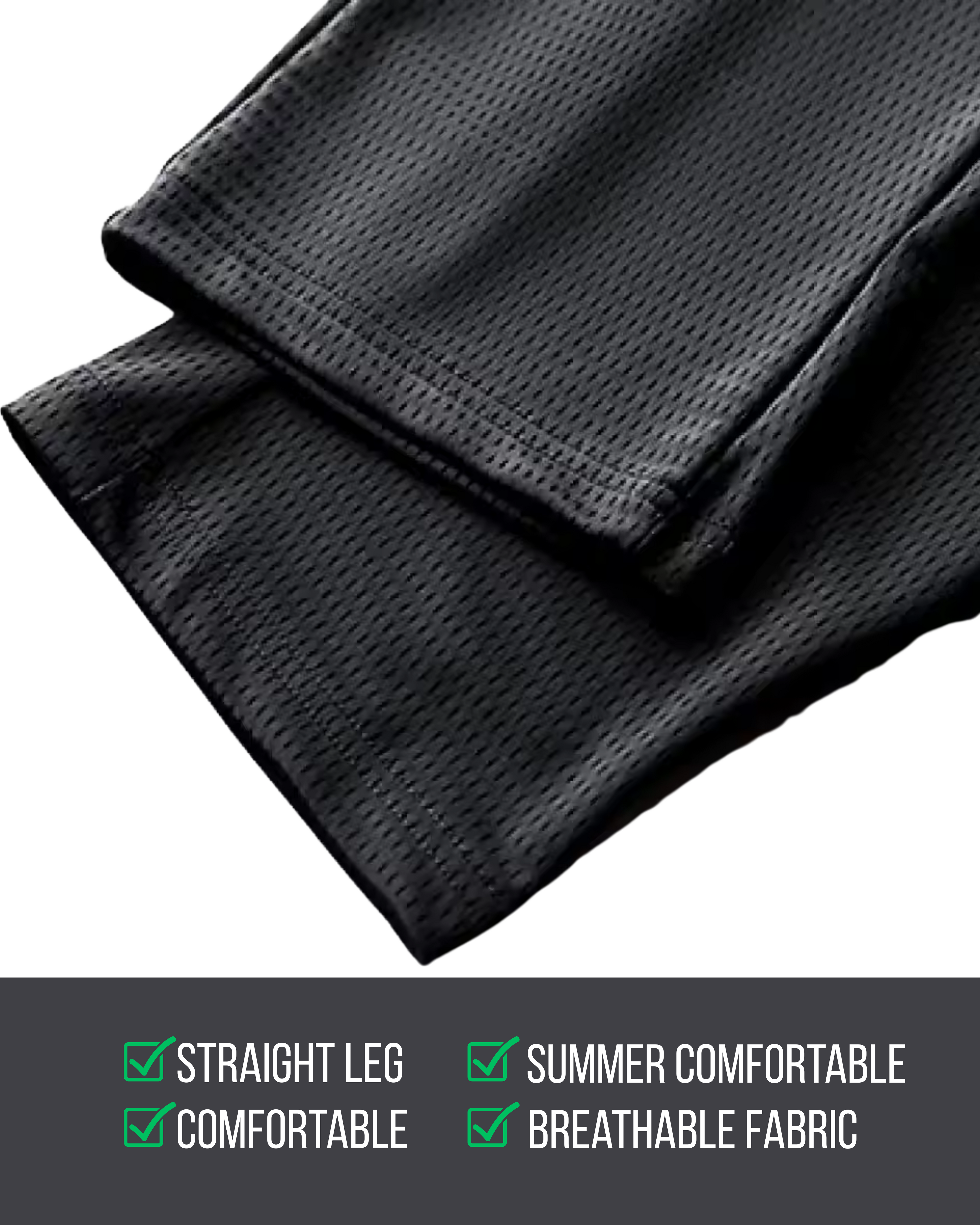 ActiveEase | Dry Fit Trouser | Black (Code 3327)