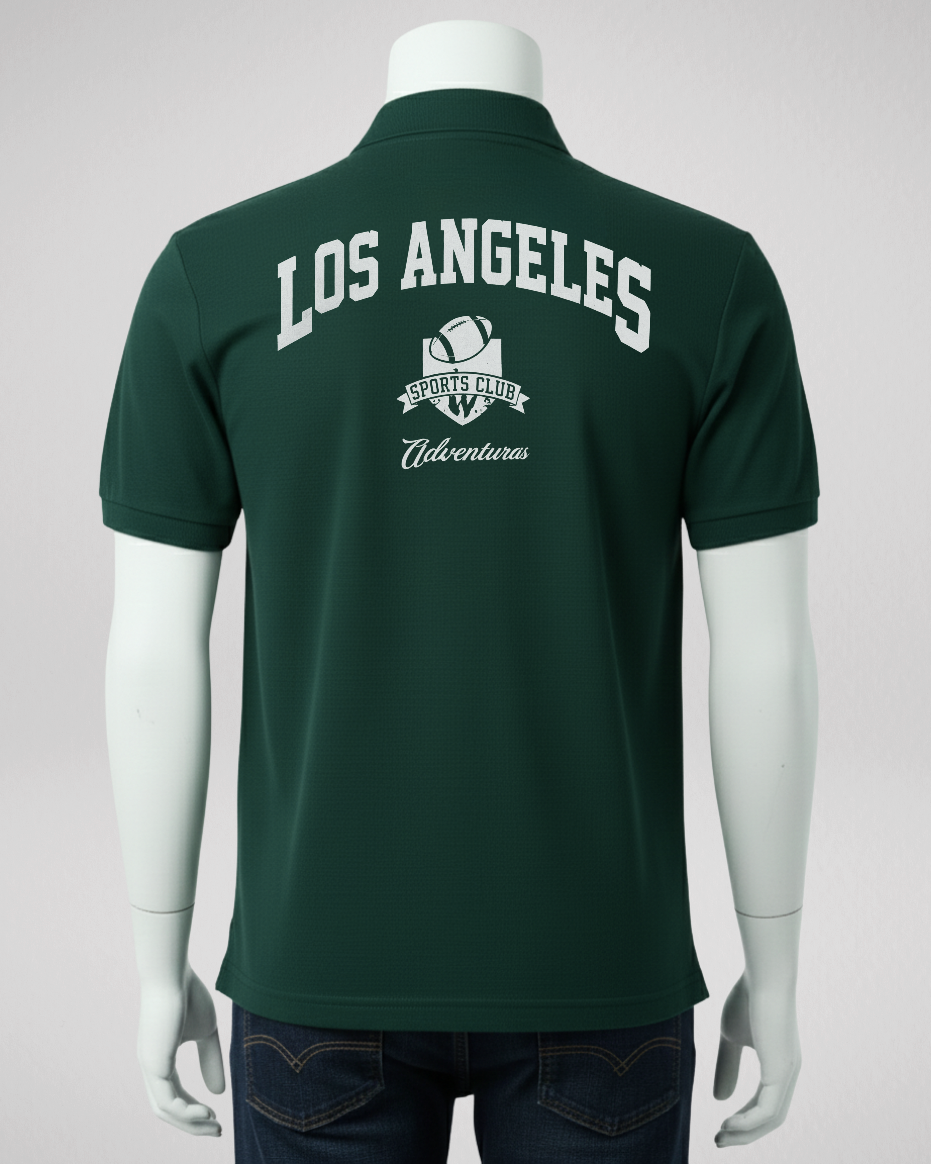 Los Angeles | Polo | Bottle Green (Code 4569)
