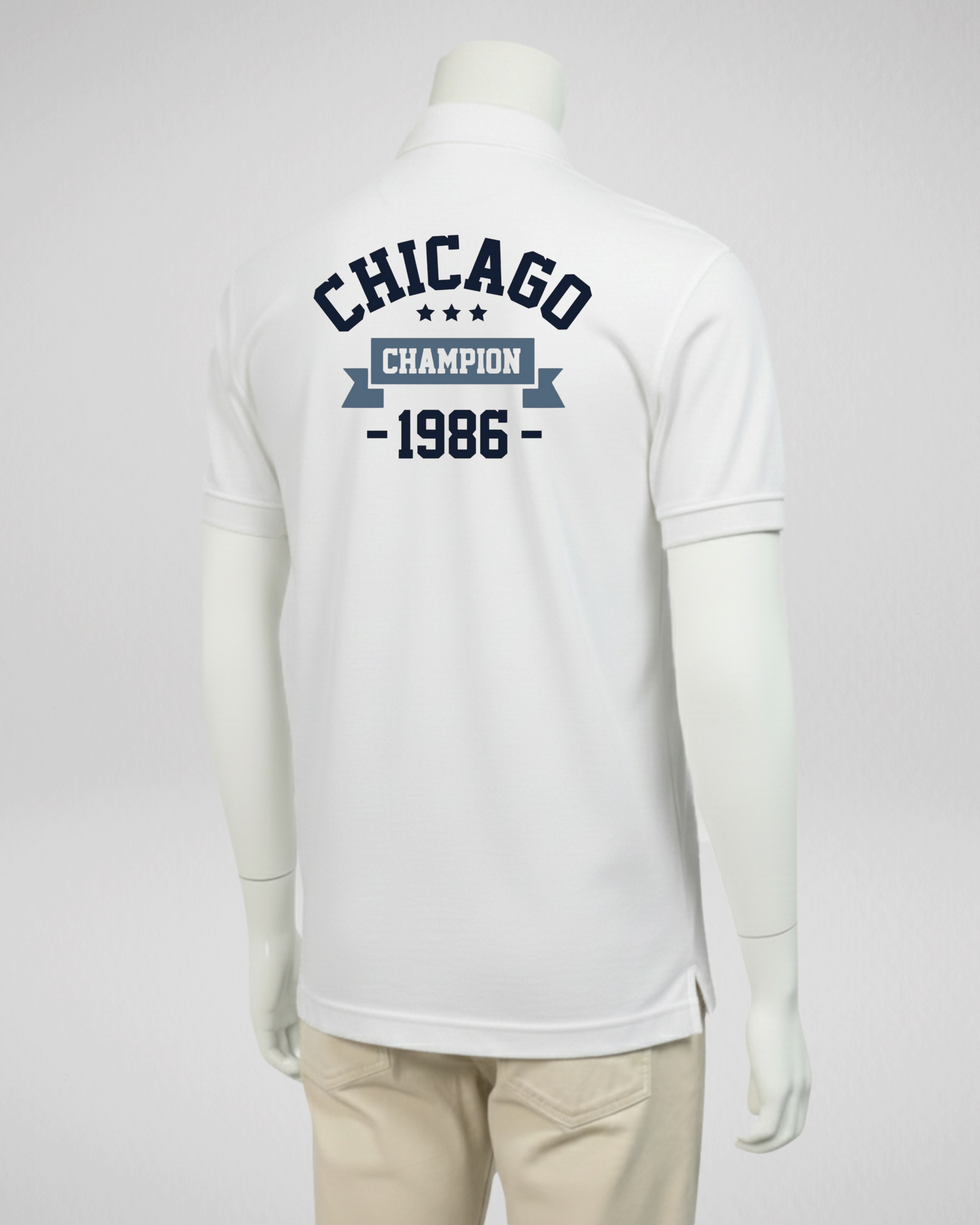 Chicago | Polo | White (Code 4570)