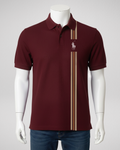 Polo Horse Stripe | Polo | Maroon (Code 4578)