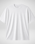 White | Drop Shoulder T-Shirt | (Code 5388)