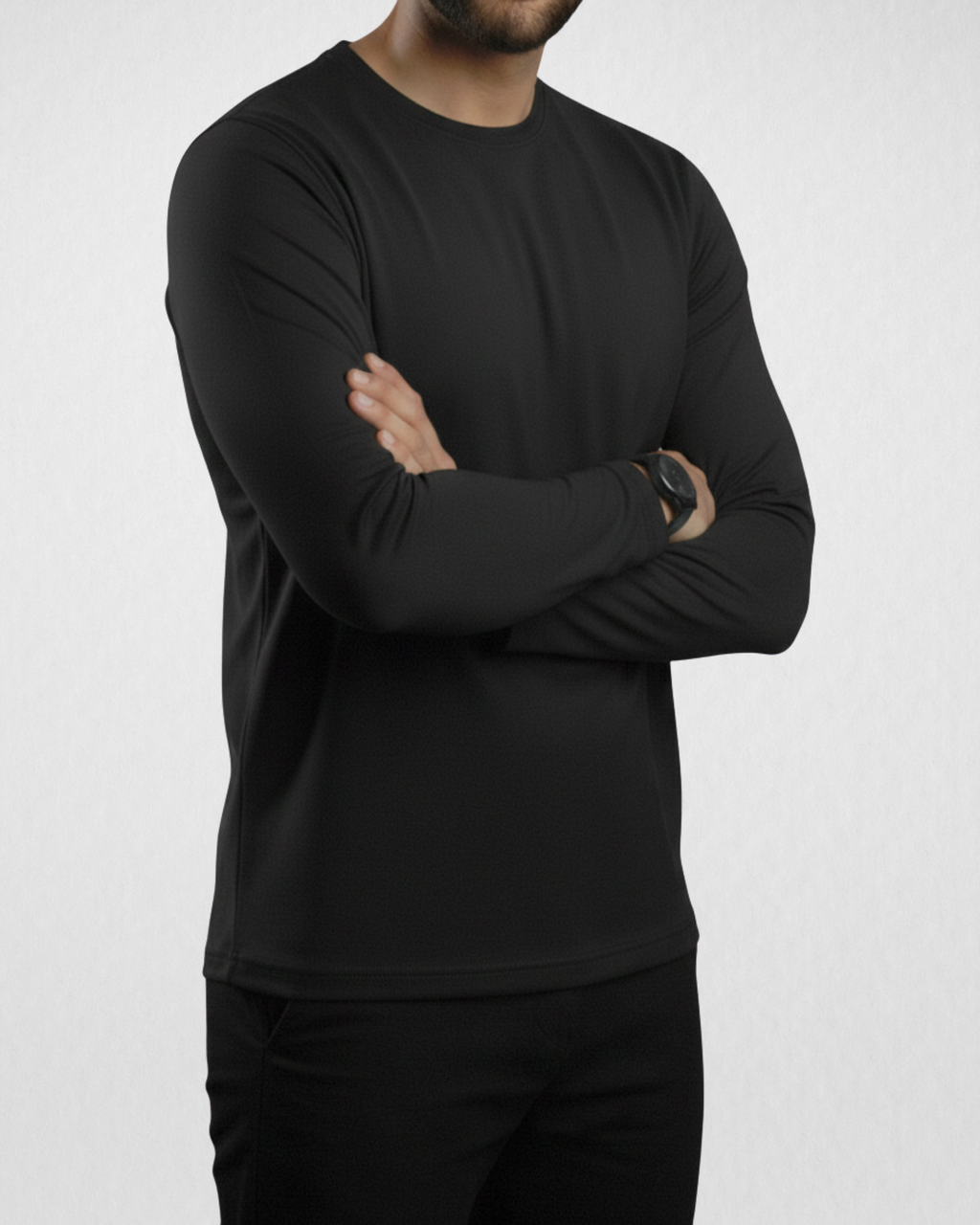 Black Full Sleeves Tshirt full sleeve T-shirt for men