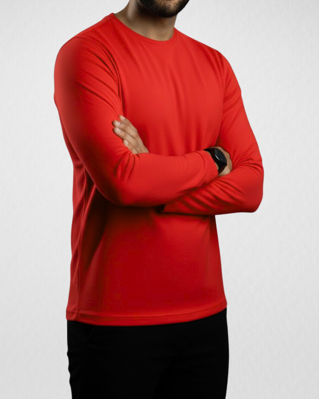 Red Full Sleeves Tshirt full sleeve T-shirt for men