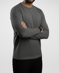 Dark Grey Full Sleeves Tshirt full sleeve T-shirt for men