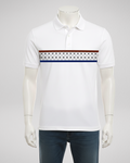 Square Grid | Polo | White (Code 4662)