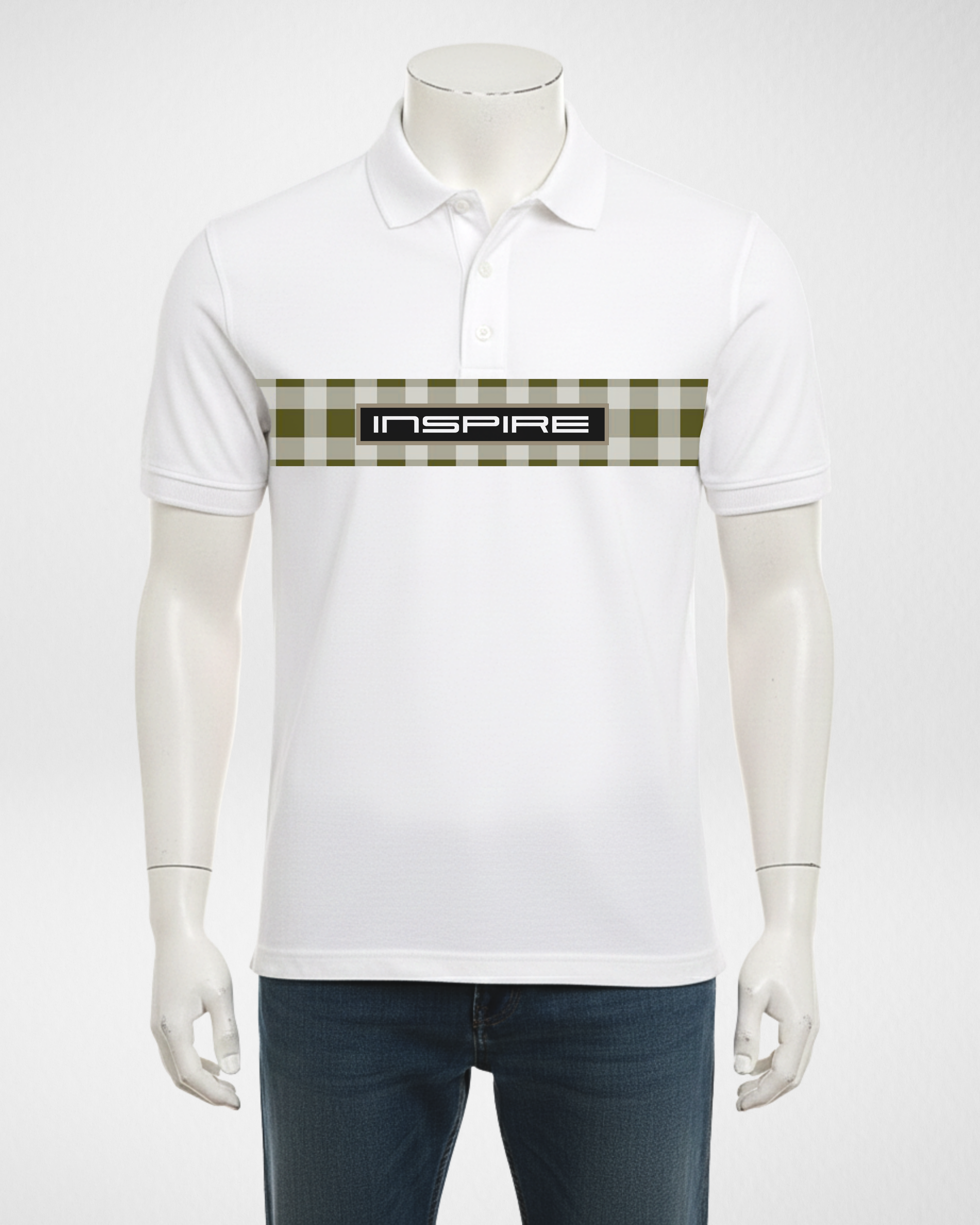 Inspire | Polo | White (Code 4696)